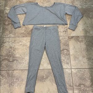 GREY SWEAT SUIT (MATCHING SET)